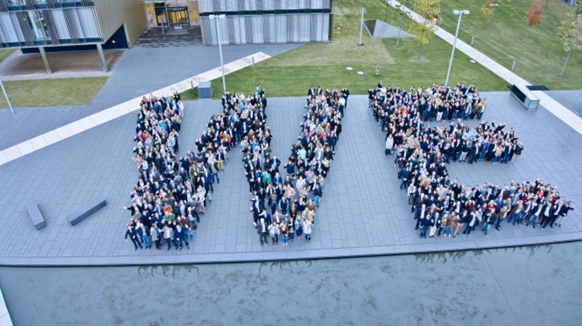 thyssenkrupp rothe erde "WE" thyssenkrupp rothe erde workers are standing as "WE"