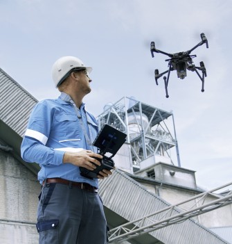 Smart stockyard insprection by drone Smart stockyard insprection by drone