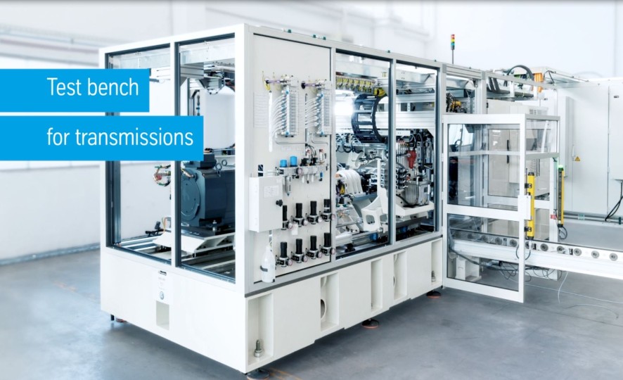 Test bench for transmission/Getriebeprüfstand Test bench for transmission/Getriebeprüfstand