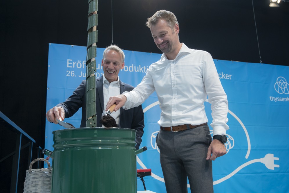 thyssenkrupp System Engineering und die Stadt Mühlacker - Kooperation im Sinne von Nachhaltigkeit und Wachstum thyssenkrupp System Engineering und die Stadt Mühlacker - Kooperation im Sinne von Nachhaltigkeit und Wachstum