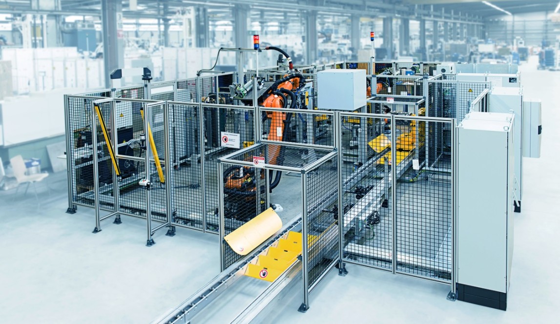 Motormontageanlage von thyssenkrupp System Engineering Motormontageanlage von thyssenkrupp System Engineering