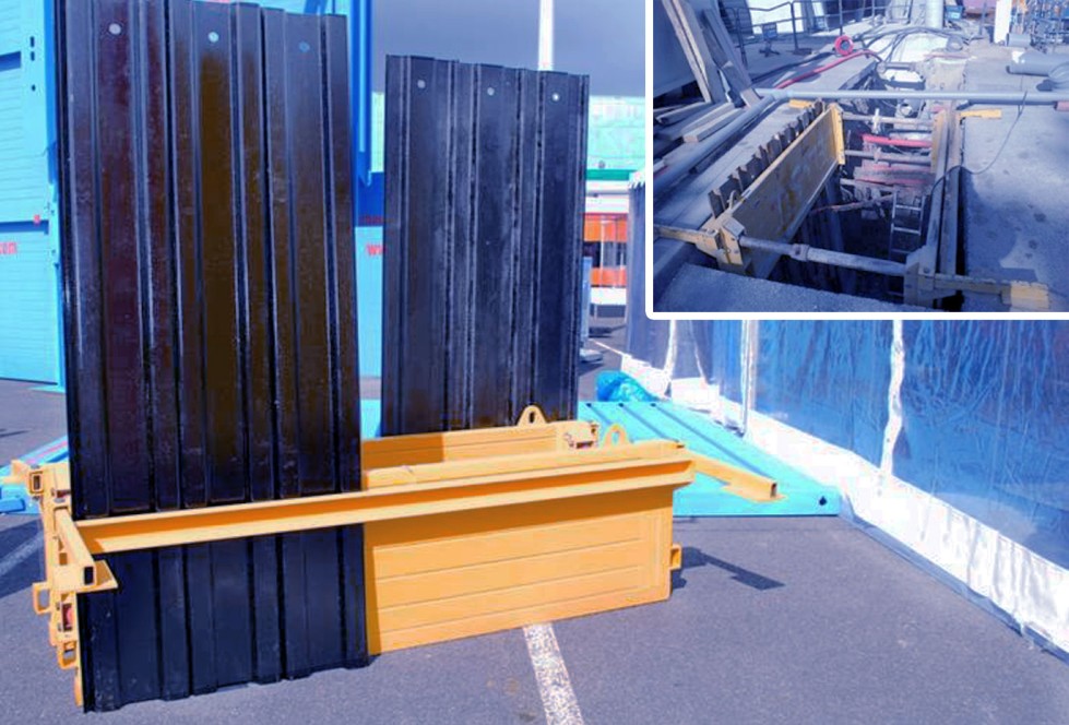 KRINGS piling frame element BLU KRINGS piling frame element BLU