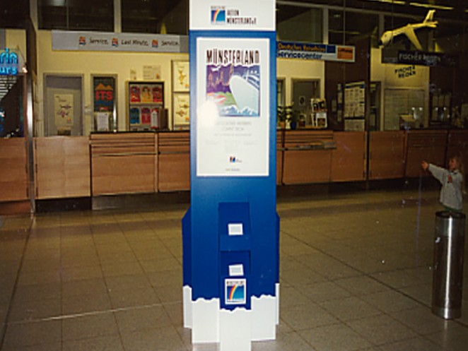 Vekpakan SF Werbeschild Infostand