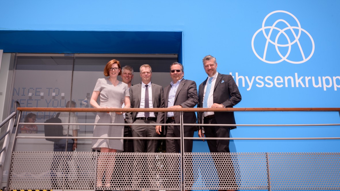 thyssenkrupp Aerospace und Sonaca thyssenkrupp Aerospace und Sonaca