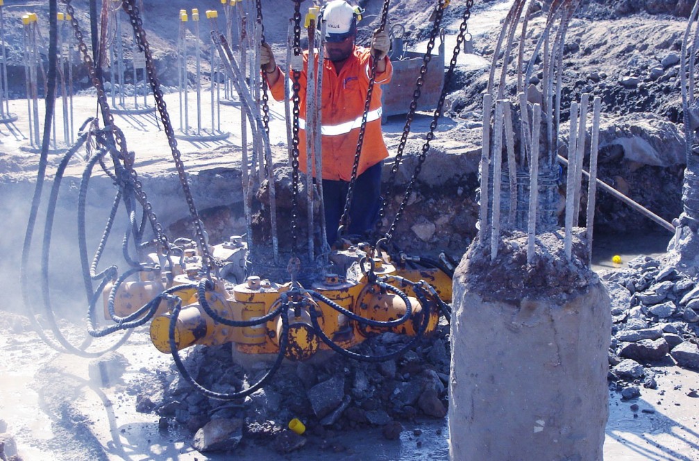 Concrete Pile Breakers for Round Piles Concrete Pile Breakers for Round Piles