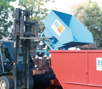 Container for decentralized waste disposal Container for decentralized waste disposal