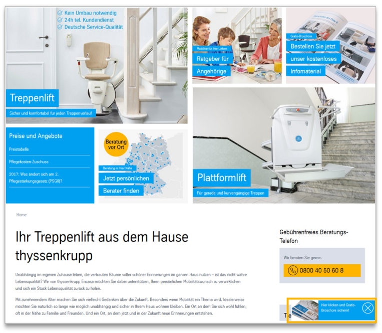 Appearing Teaser - Modulansicht Appearing Teaser - Modulansicht