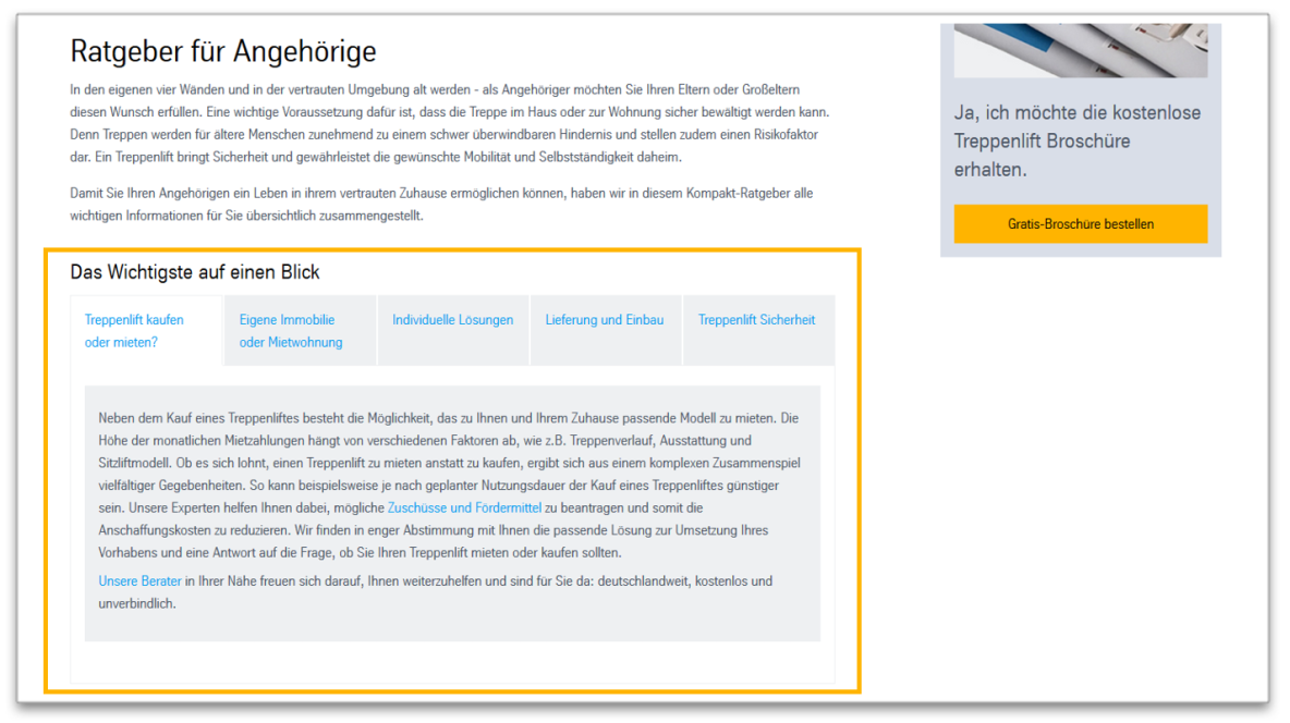 Tabs - Modulansicht Tabs - Modulansicht