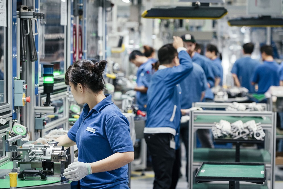 At its Chinese site in Changzhou, thyssenkrupp manufactures an extensive automotive portfolio including steering systems, valve trains and camshafts At its Chinese site in Changzhou, thyssenkrupp manufactures an extensive automotive portfolio including steering systems, valve trains and camshafts