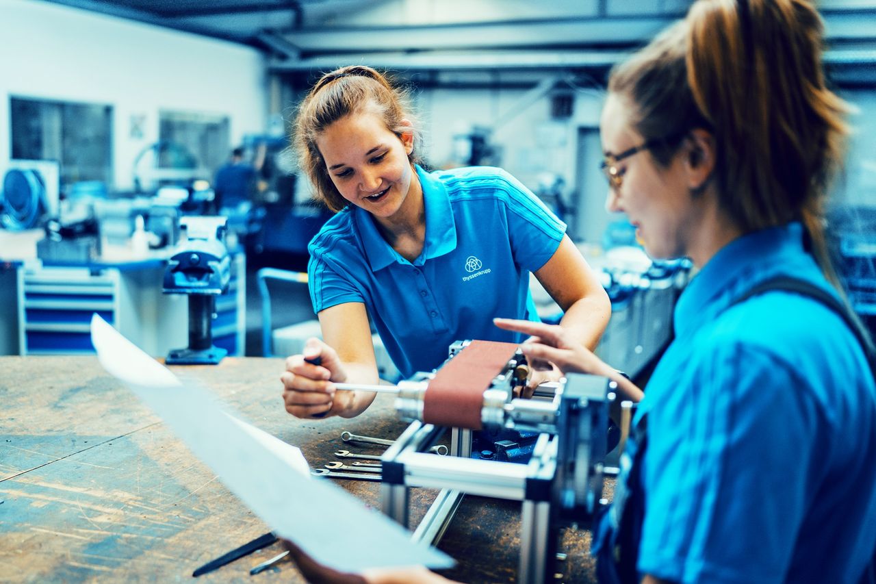 Ausbildung bei thyssenkrupp