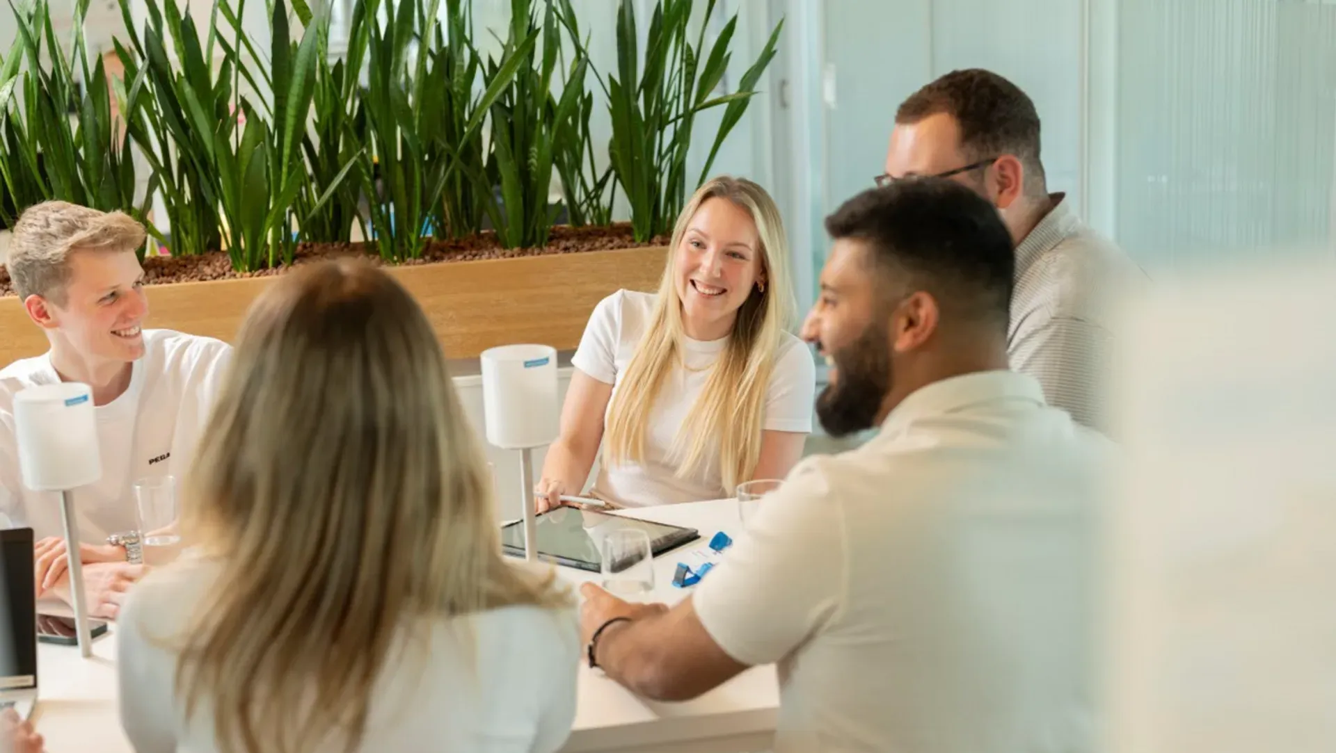 Employees at thyssenkrupp
