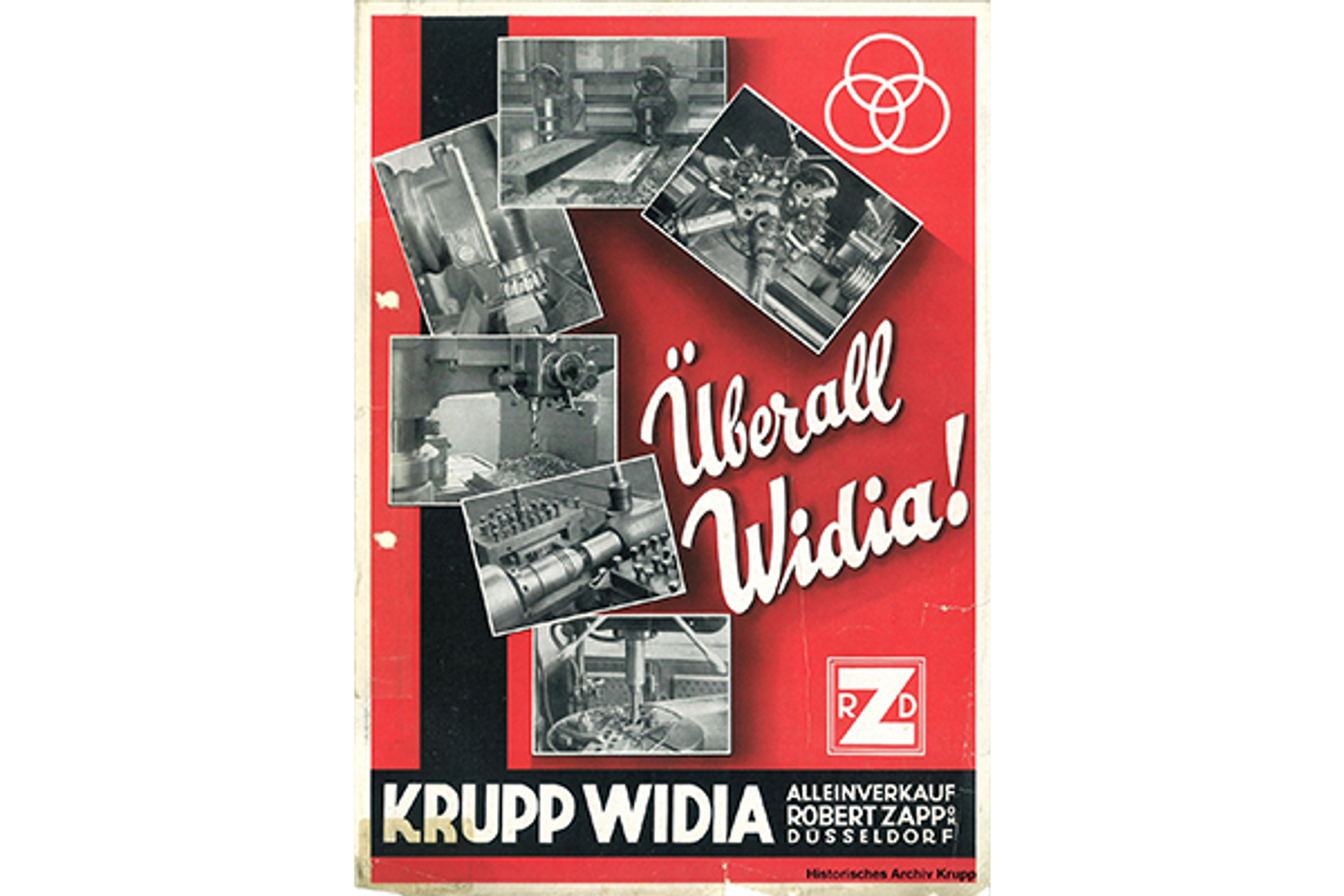1926: Krupp bringt das Werkzeugmetall WIDIA auf den Markt