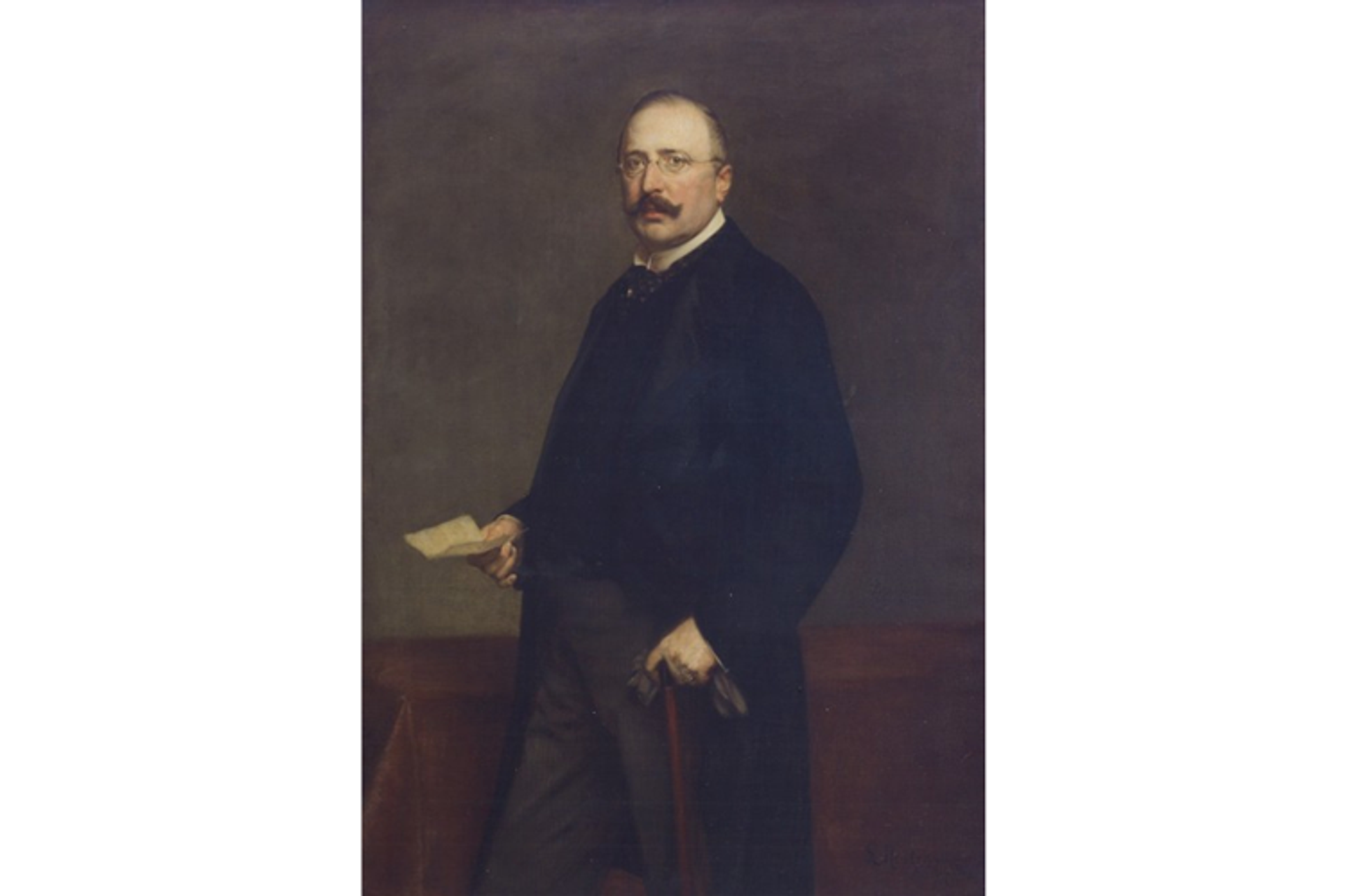 Friedrich Alfred Krupp, painting by Ludwig Noster, 1896