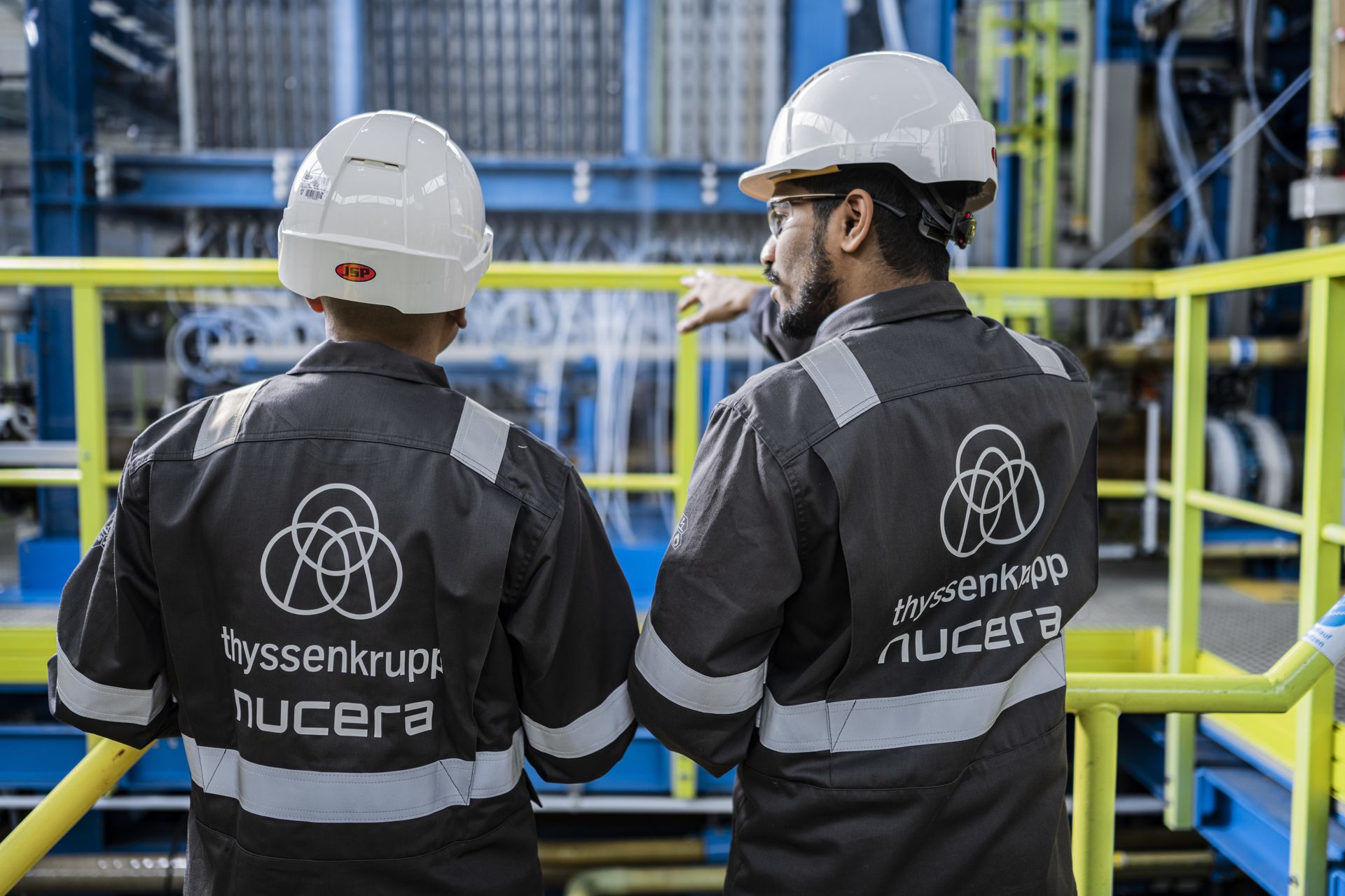 Wasserelektrolyseanlage von thyssenkrupp nucera.