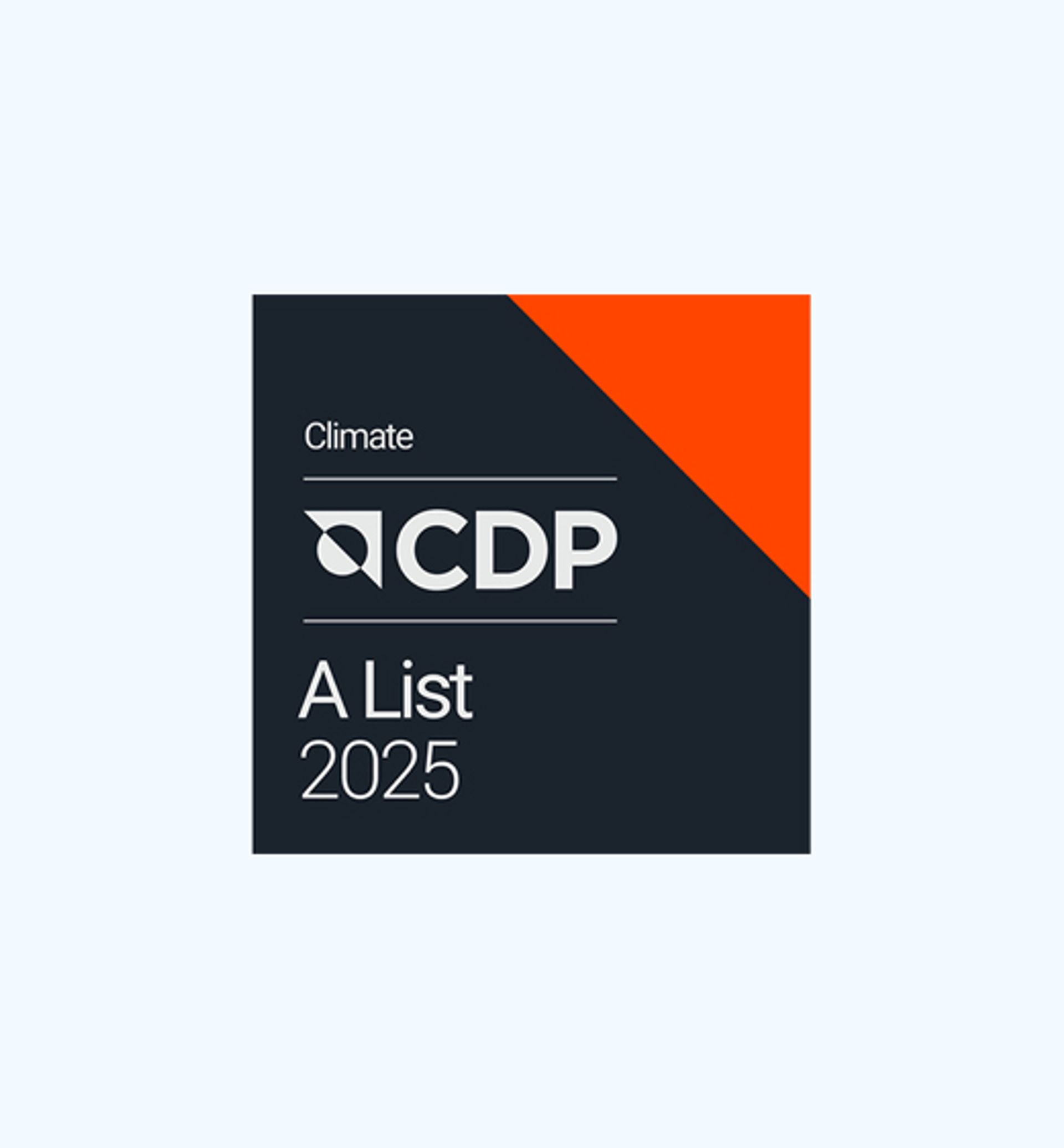 CDP Climate A List 2025
