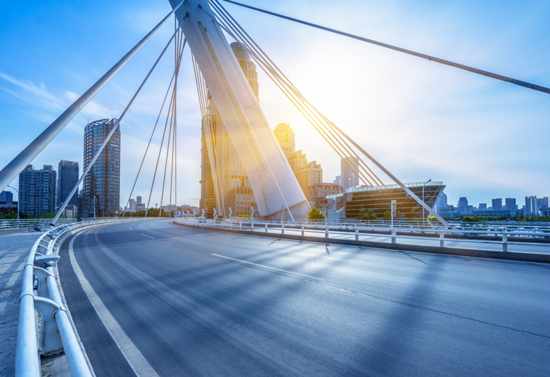 Bridge towards a city