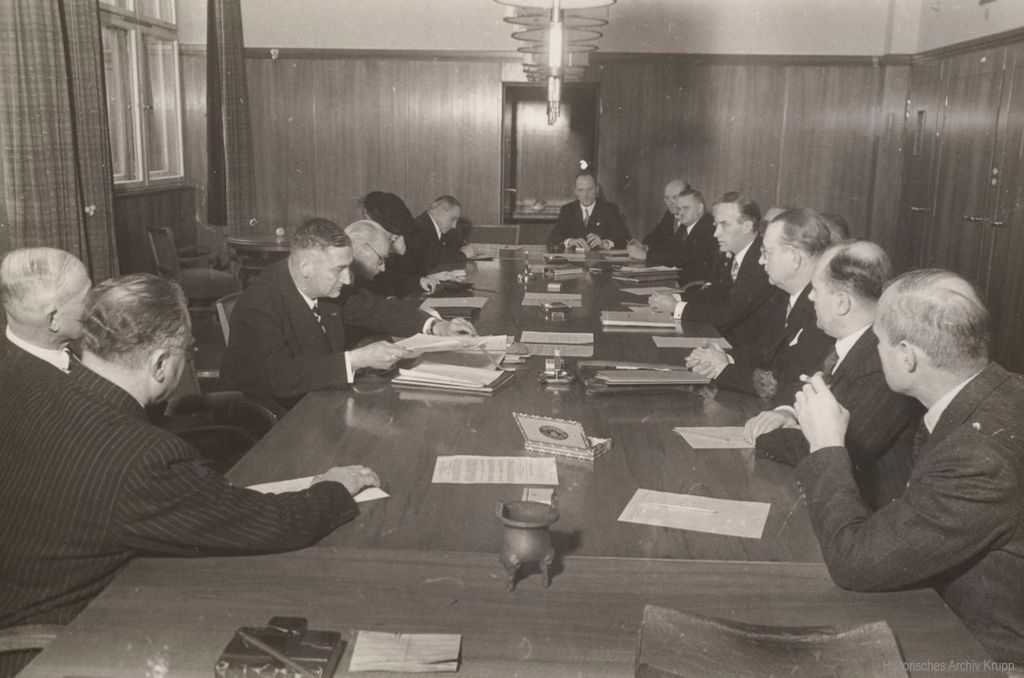 1943: Umwandlung der Fried. Krupp AG in eine Einzelfirma