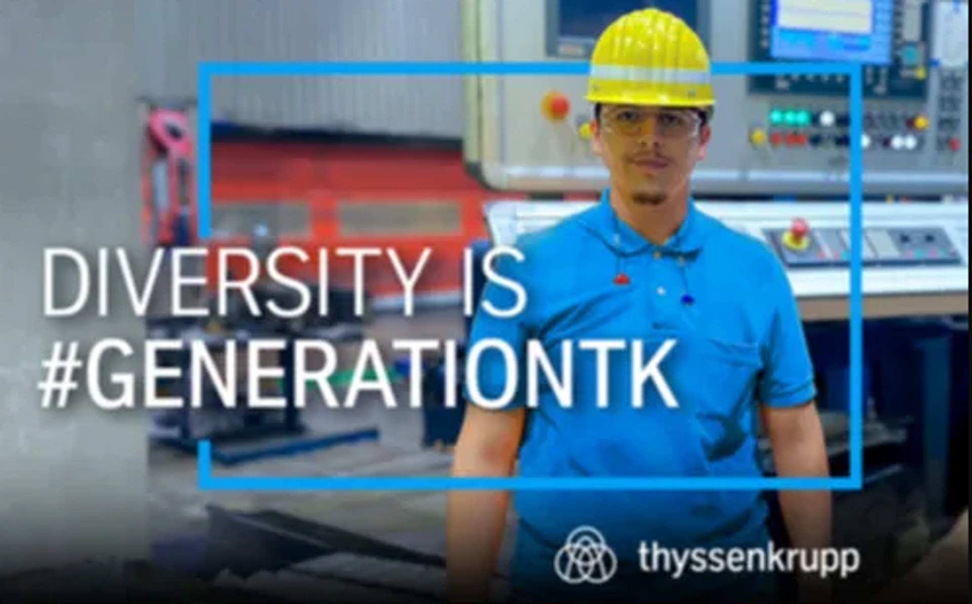 Mouhamed Alzaeem with campaign "DIVERSITY IS #GENERATIONTK"
