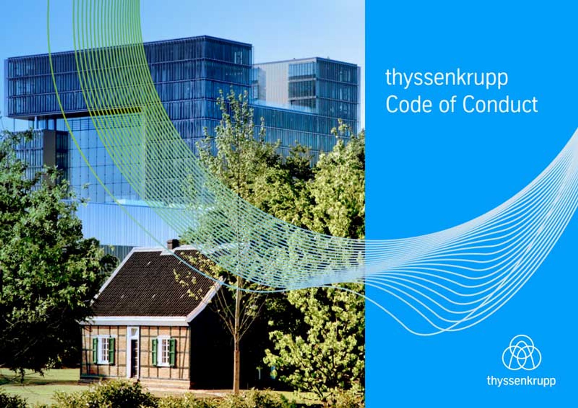 Titelseite des Code of Conduct / Verhaltenskodex von thyssenkrupp
