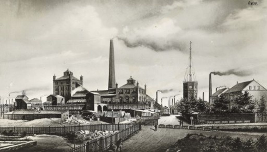 1864: Erwerb von Eisenerzgruben, Hütten und Kohlezechen