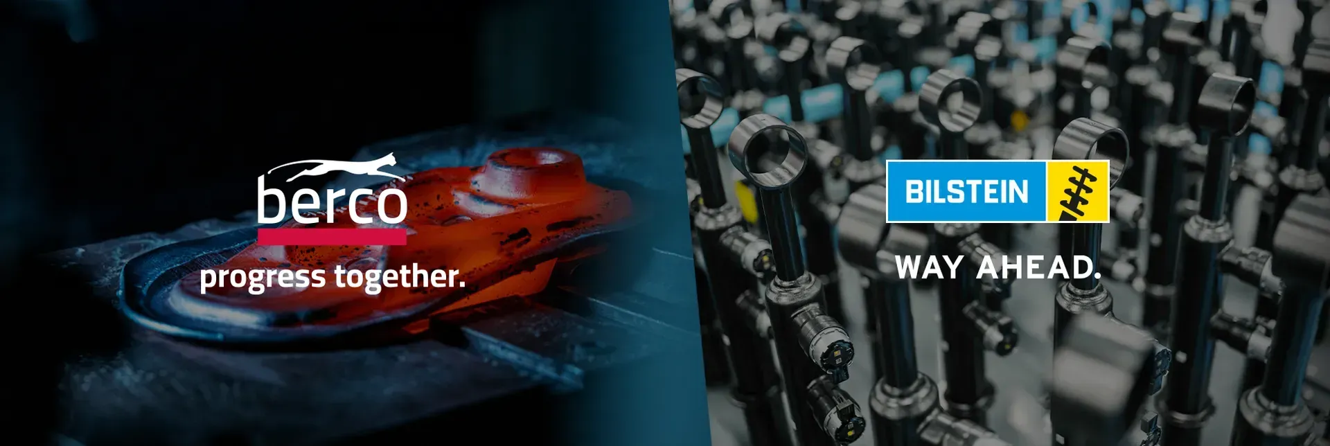 Aftermarket Group from thyssenkrupp Automotive Technology with its two strong brands Berco and BILSTEIN