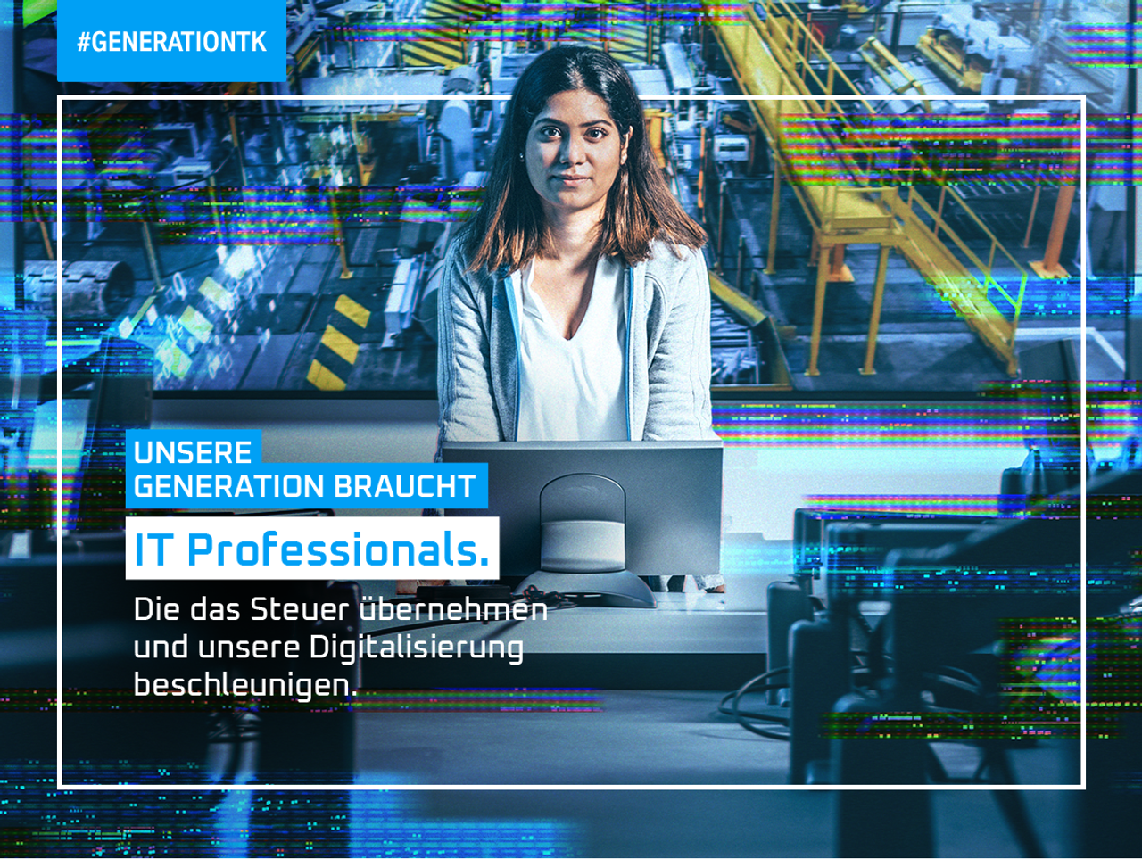 Deine Karriere-Chance in der IT: die Digitalisierung von thyssenkrupp beschleunigen