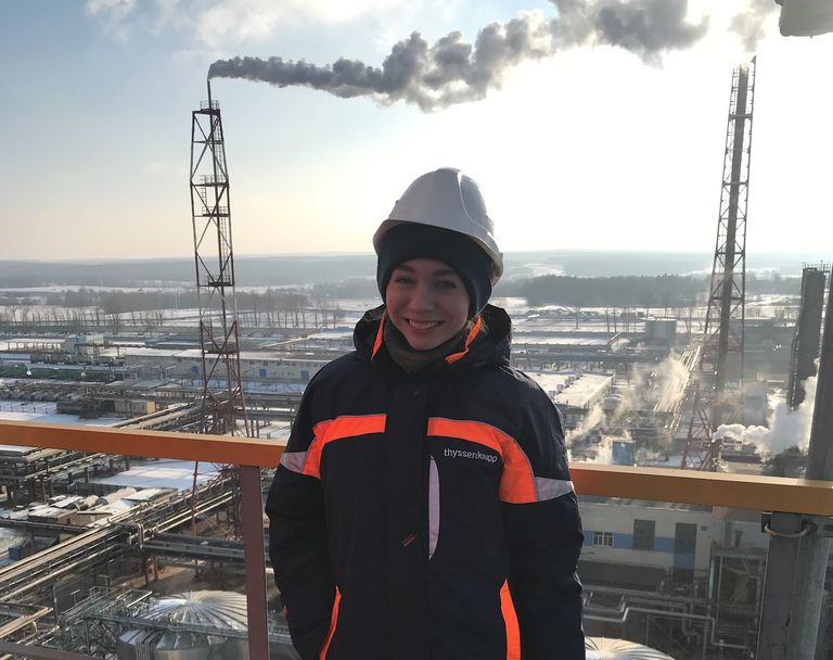 Full commitment in Siberia: Why the engineering profession is a true vocation for Maria Kharitonova
