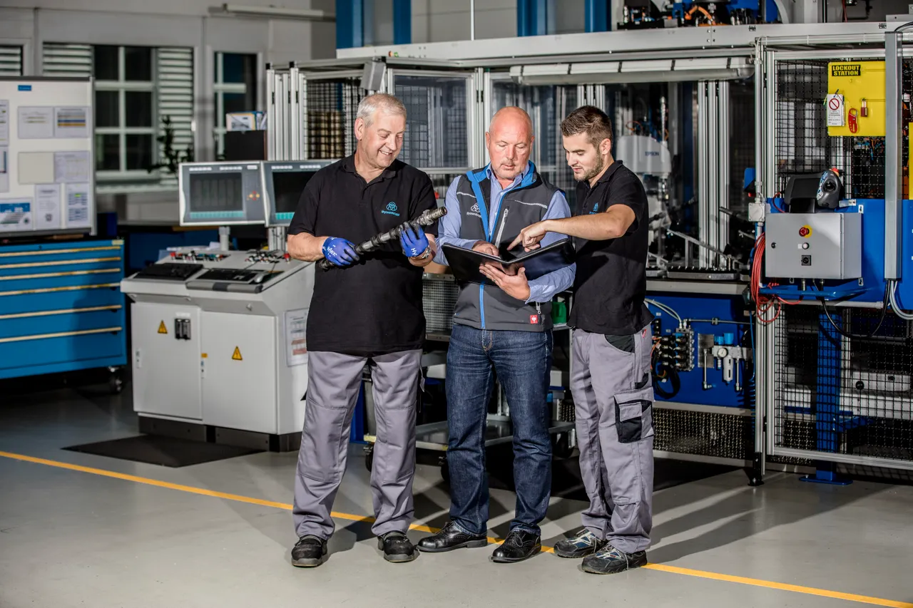 Employees in production