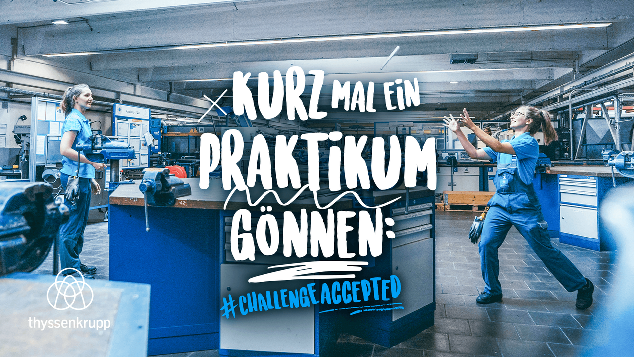 Schülerpraktikum bei thyssenkrupp