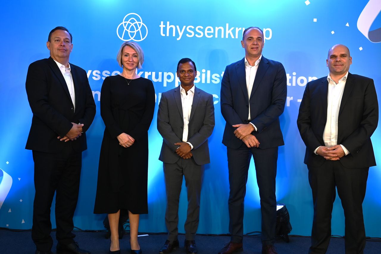 Eröffnung des neuen Entwicklungszentrums von thyssenkrupp Automotive Technology in Pune