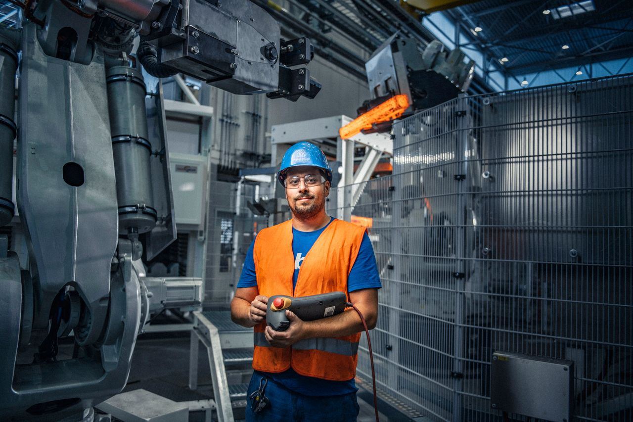Employees in production