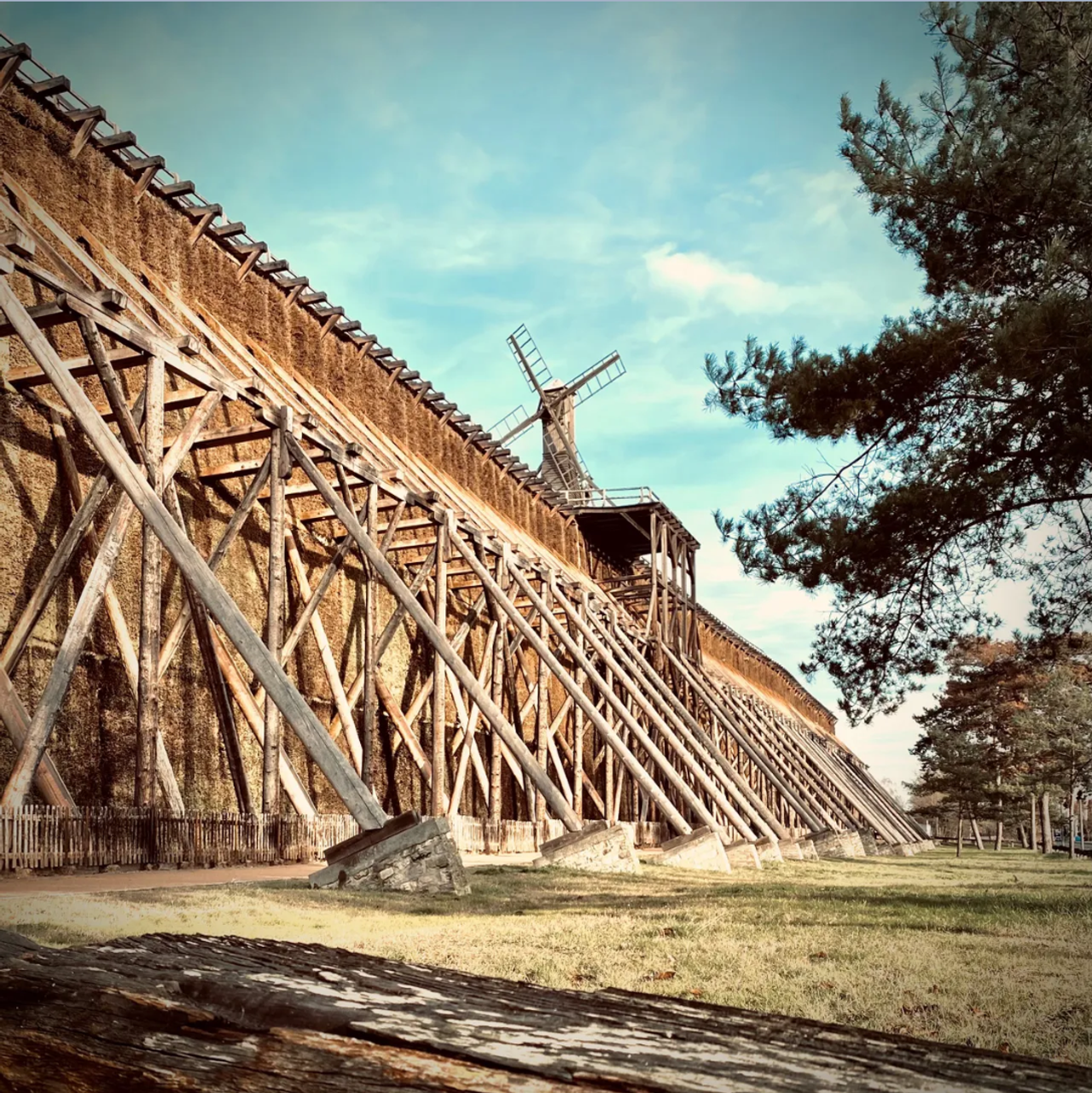 Gradierwerk in Schönebeck Ortsteil Bad Salzelmen