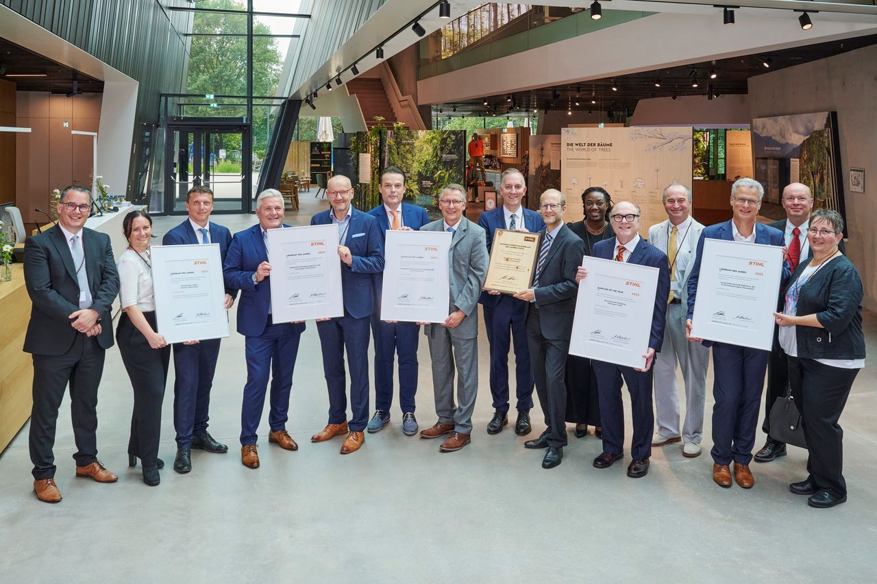 thyssenkrupp Presta honored as STIHL's Sustainability Supplier of the Year 2023