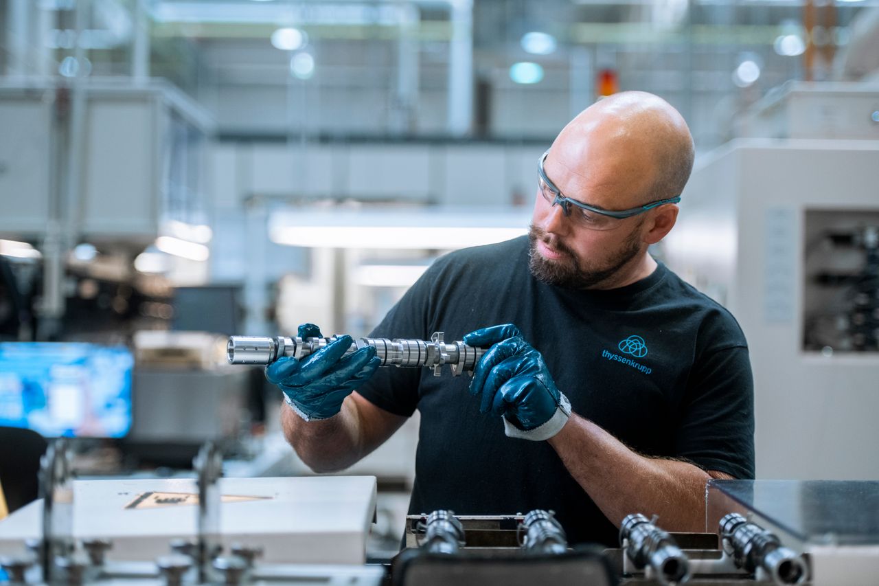 thyssenkrupp Camshafts Gebaute Nockenwellen LKW, PKW und Motorrad