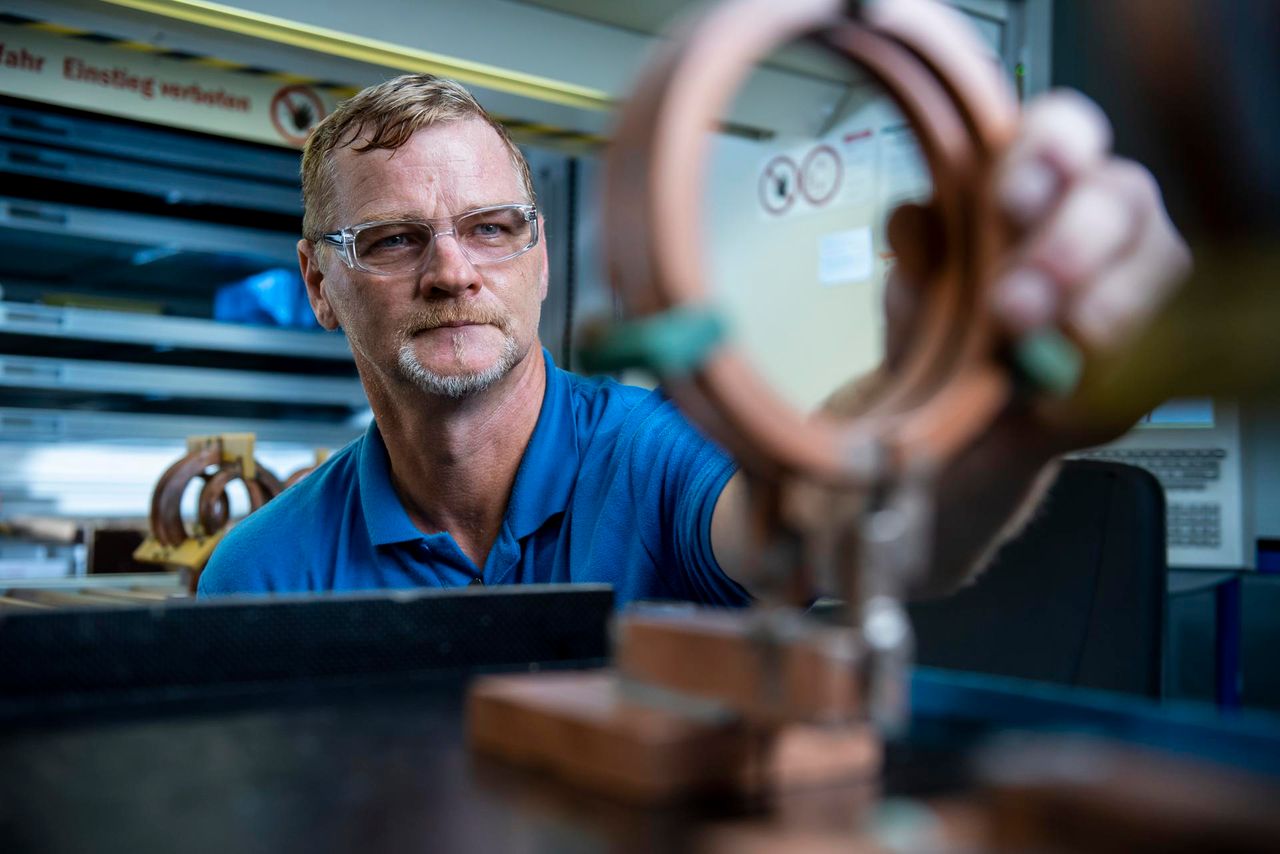 Mitarbeiter in der Produktion
