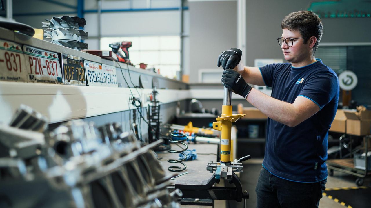 Auszubildende bei thyssenkrupp