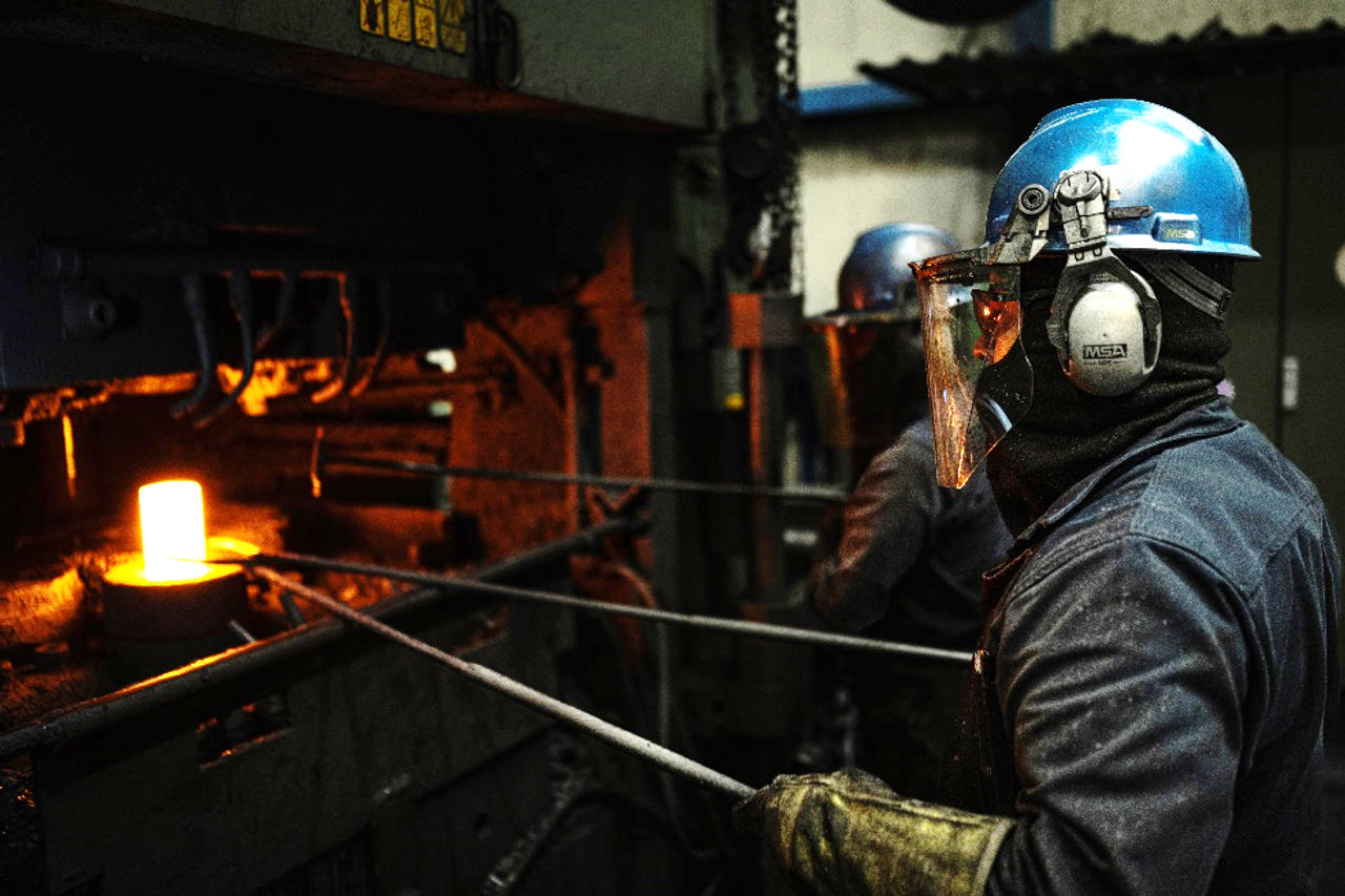 Employees in production