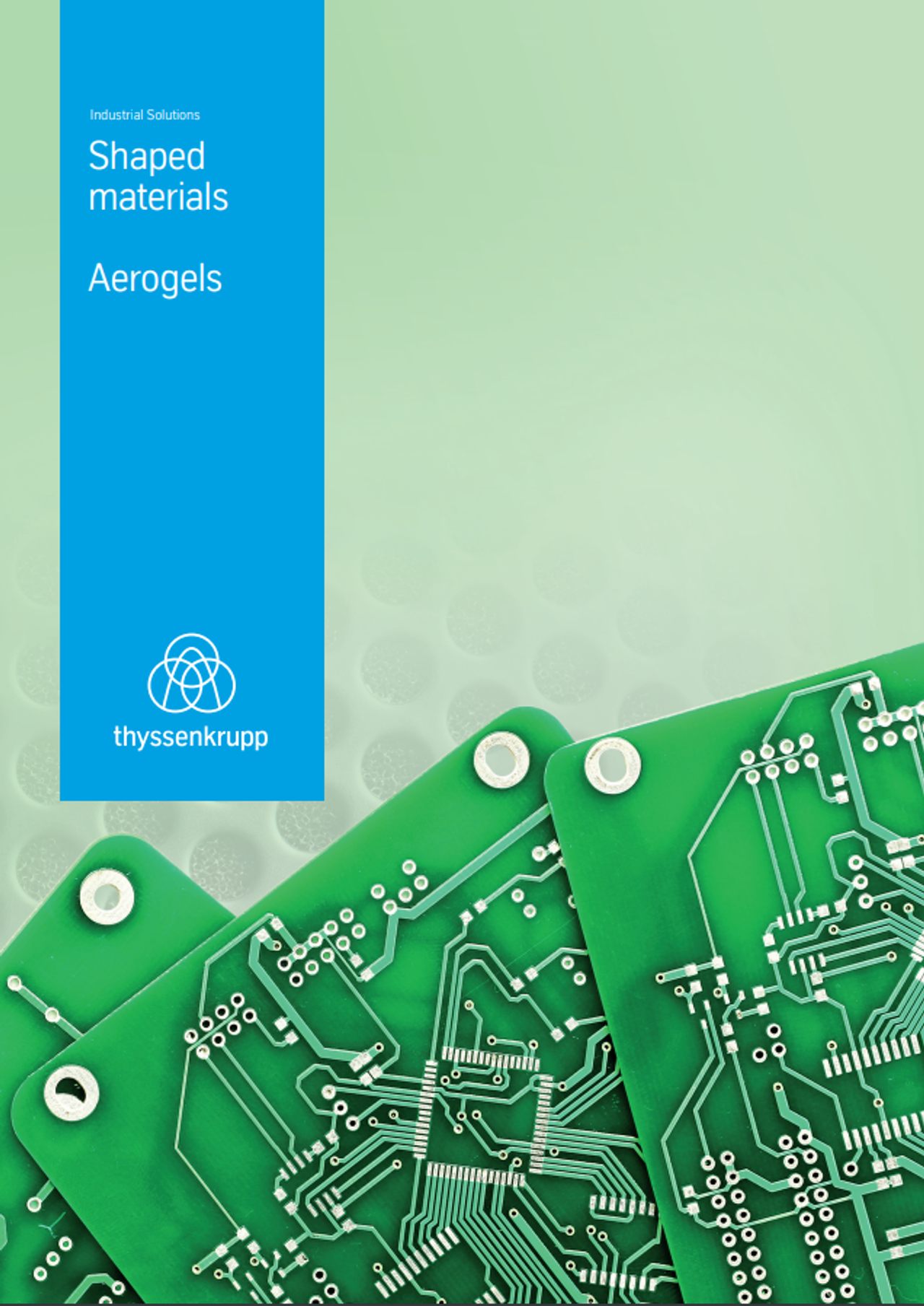 Shaped materials - Aerogels
