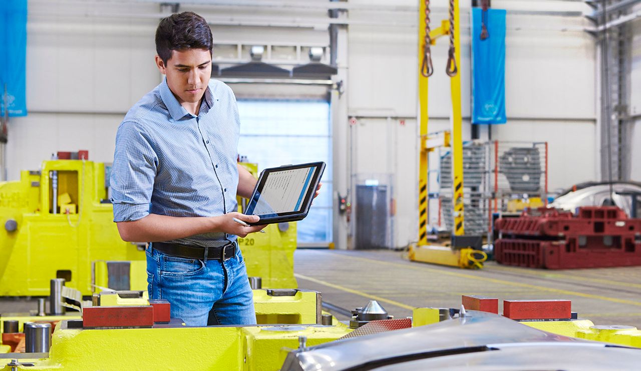 Service rund um Batterieproduktion