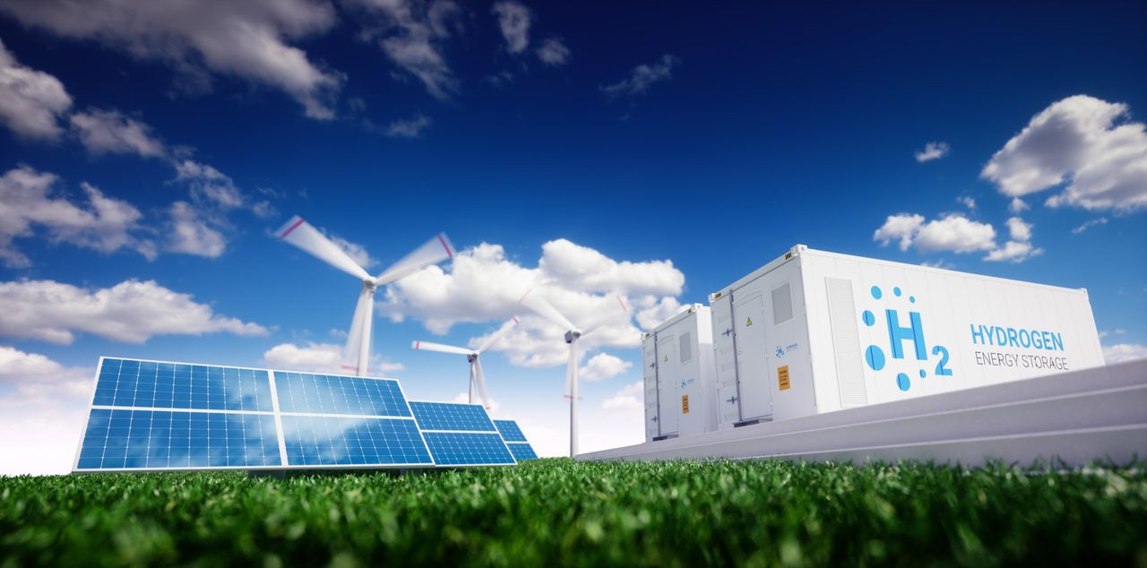 Electrolyzer as part of green energy production