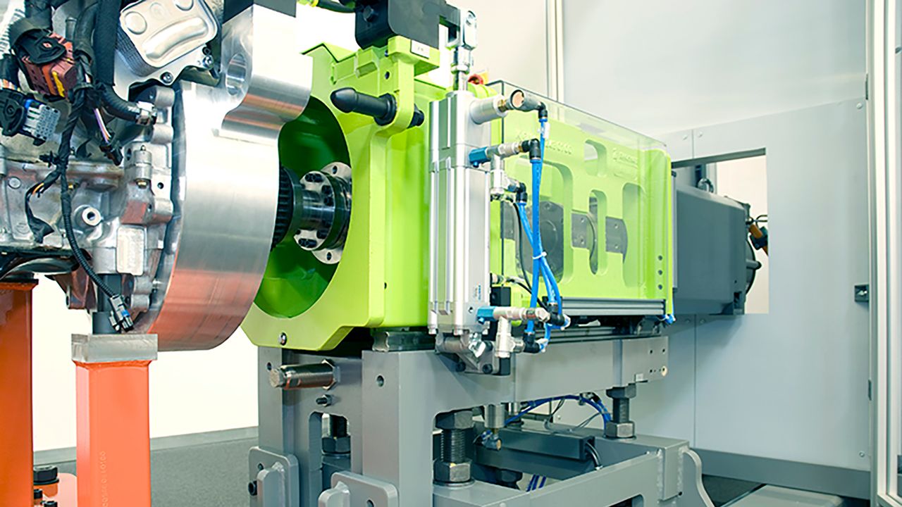 Teststation für Verbrennungsmotoren