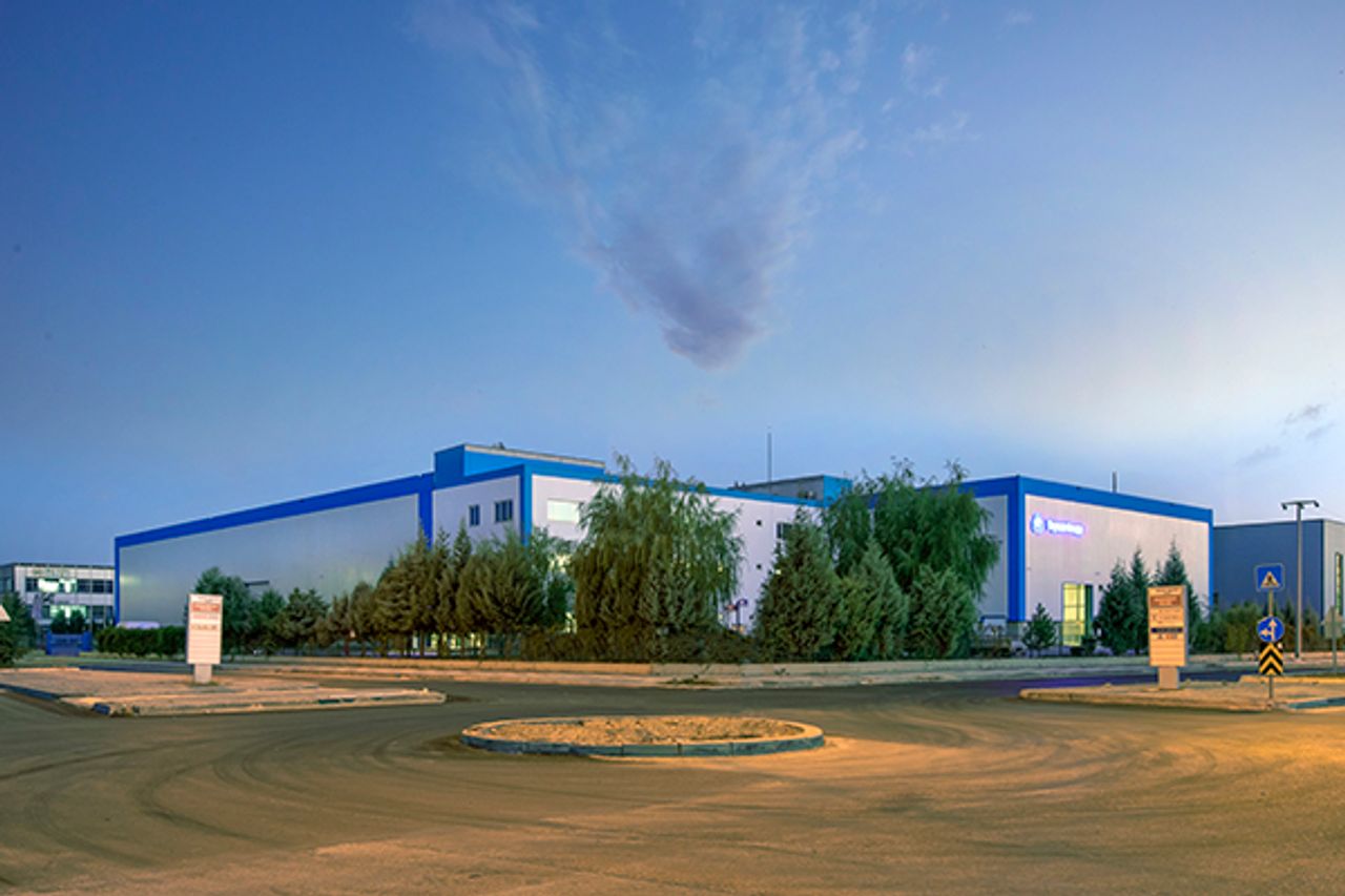 View on the manufacturing and service center in Ankara