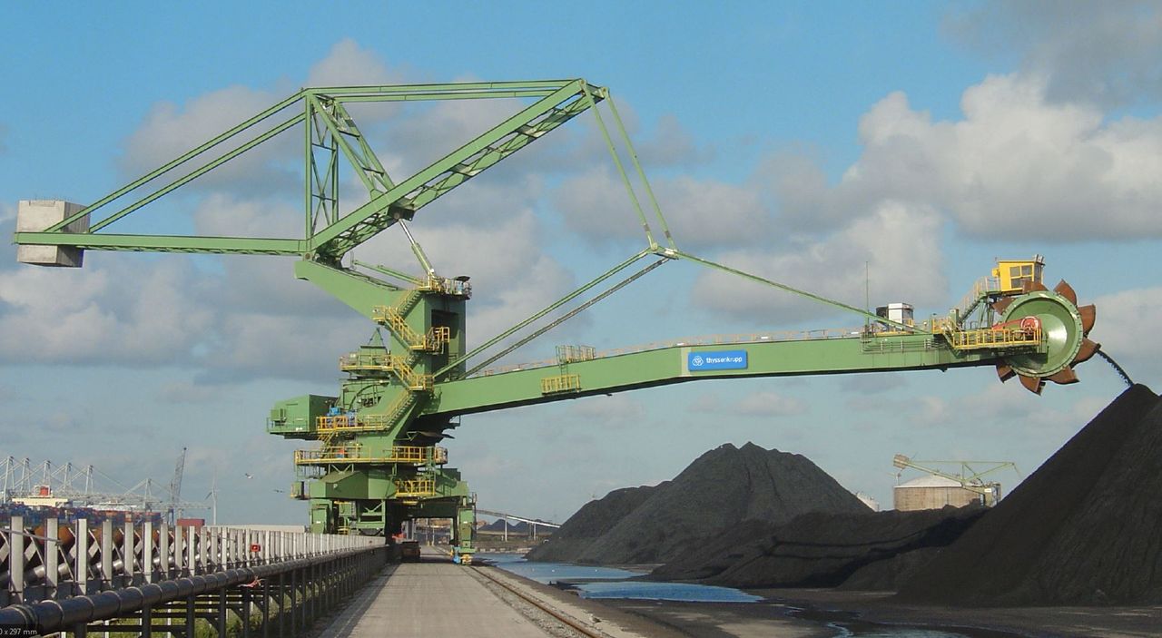 Bucket wheel stacker reclaimers I thyssenkrupp