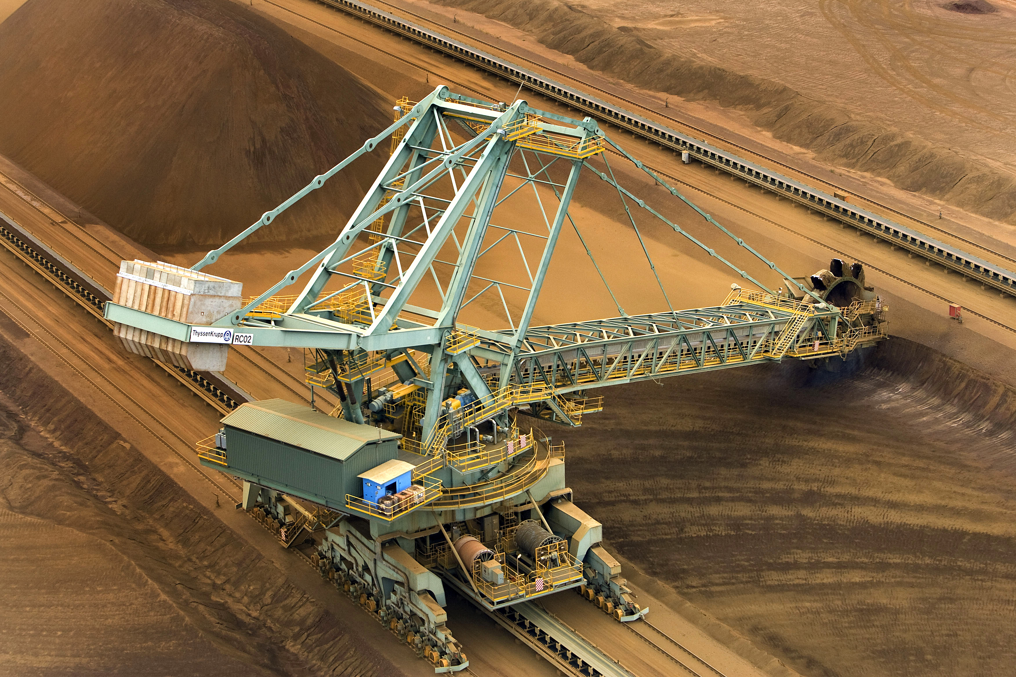 Bucket wheel stacker reclaimers I thyssenkrupp