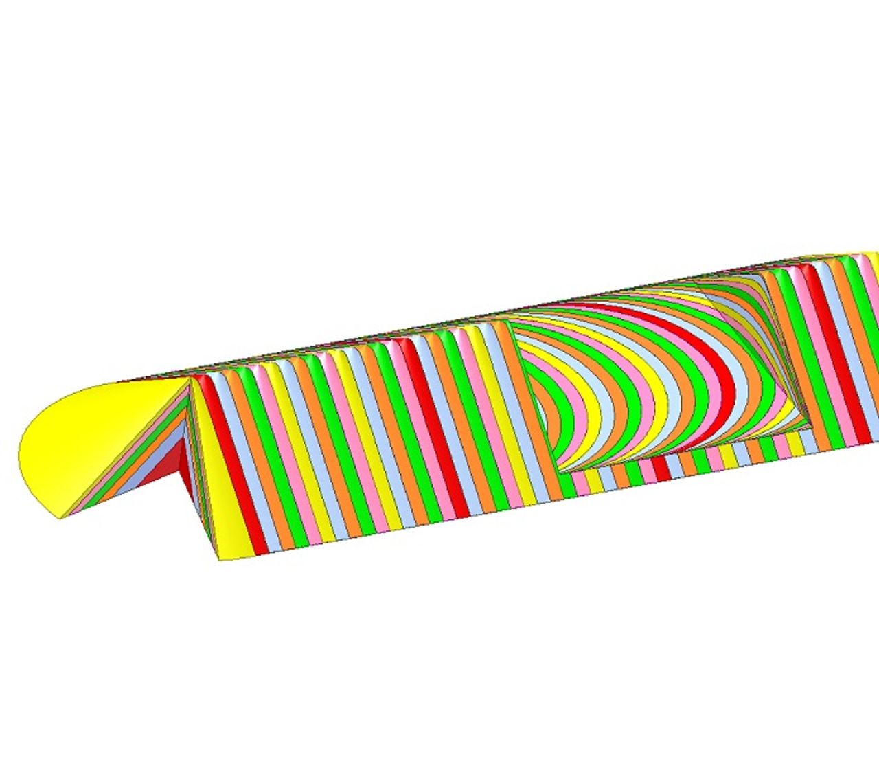Cone-shell stacking