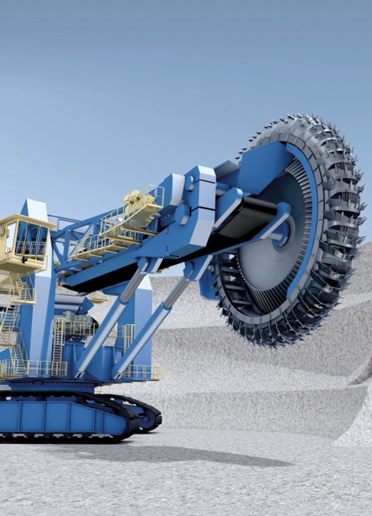 The barracuda® bucket wheel excavator manufactor thyssenkrupp