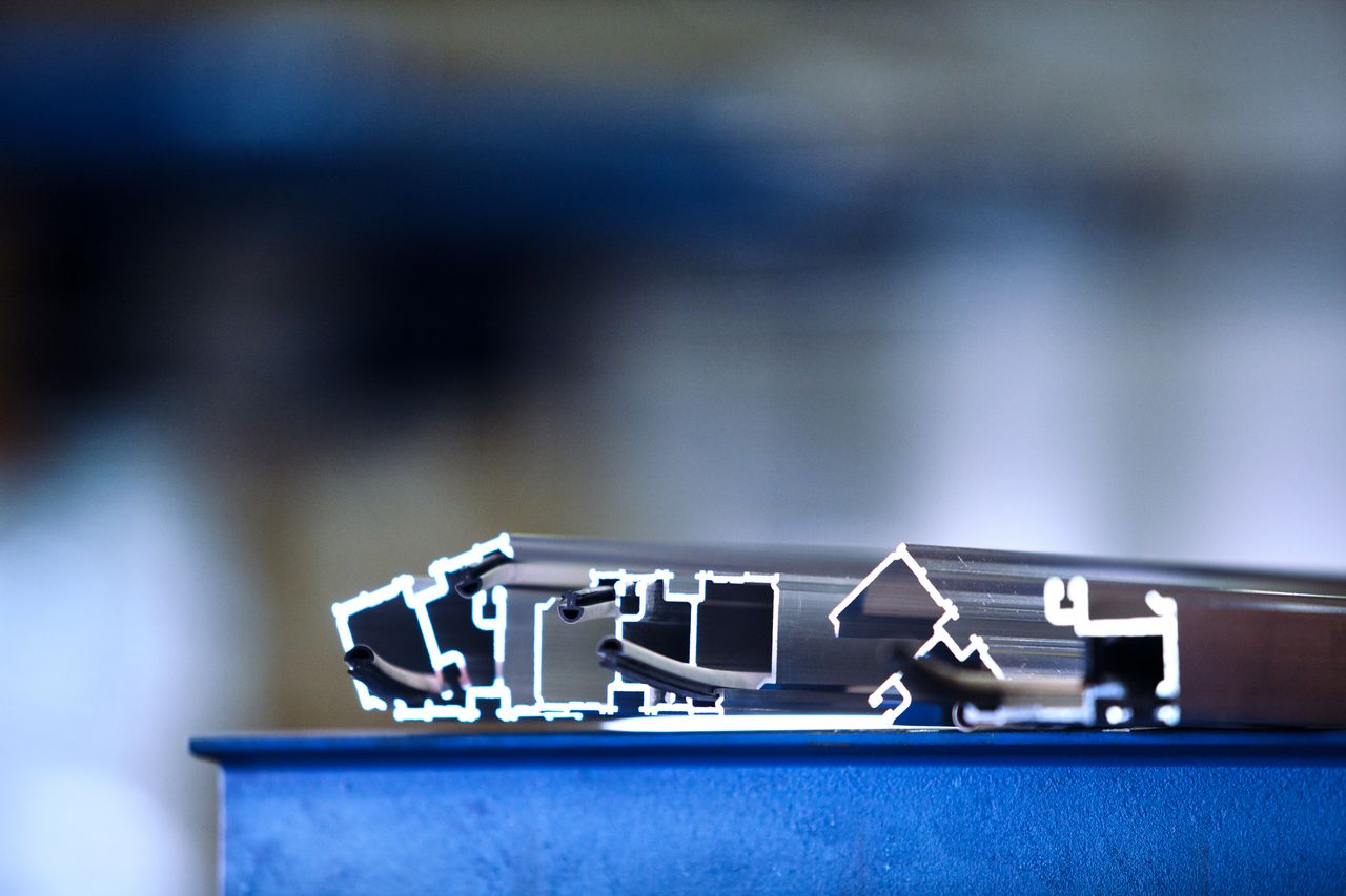 Aluminium standaard- en tekeningprofielen
