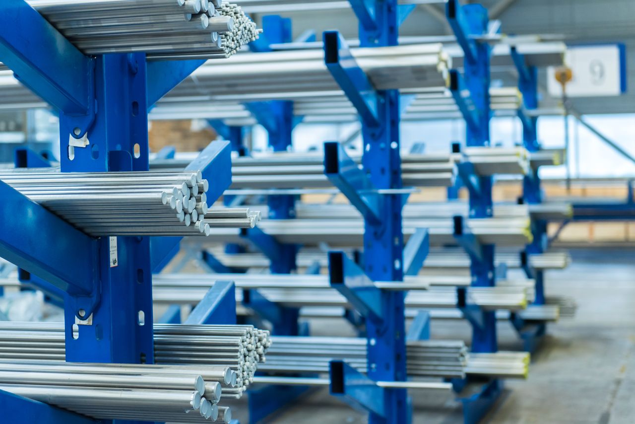 Aluminium rondstaf