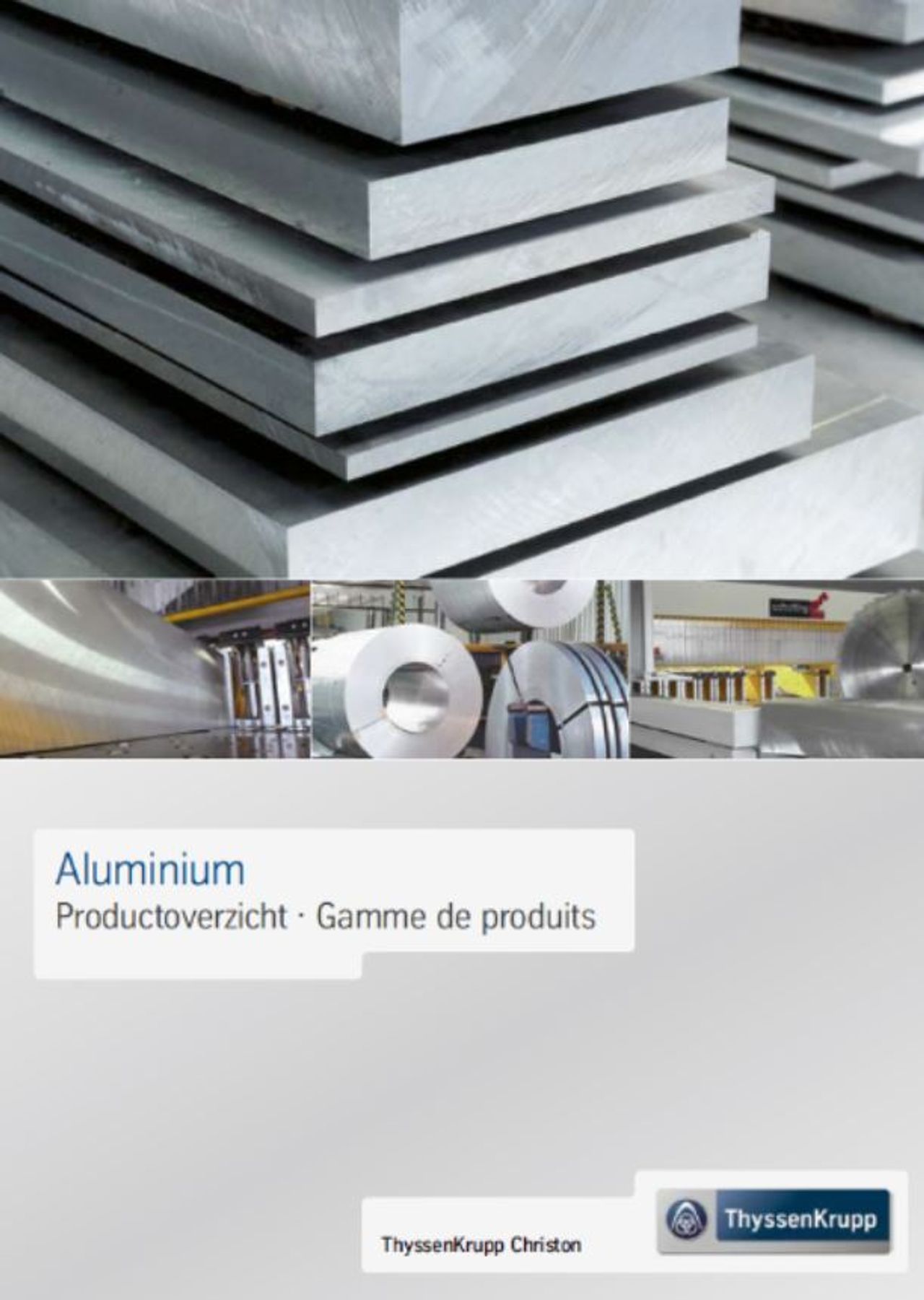 Aluminium - Productoverzicht/Gamme de produits (NL/FR)