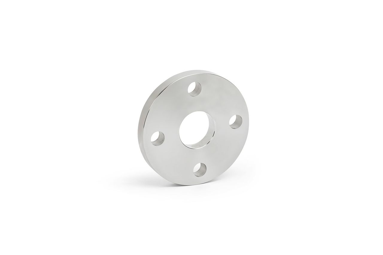 Vlakke lasflens of slip-on flens in rvs